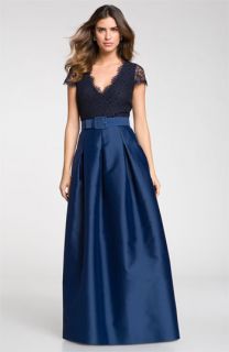 St. John Collection Lace Top & Long Skirt