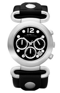 MARC BY MARC JACOBS Molly Chrono Leather Strap Watch