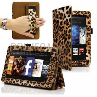  PU LEATHER CASE COVER WITH STAND FOR  KINDLE FIRE 7 8GB Wi Fi