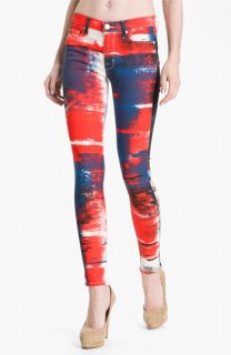 Hudson Jeans Nico Skinny Overdyed Jeans (Abstract)