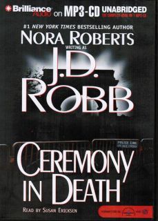Robb Ceremony in Death Eve Dallas Unabridged MP 3 CD