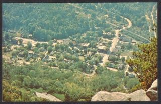 Cumberland Gap TN Vintage Birds Eye View Postcard