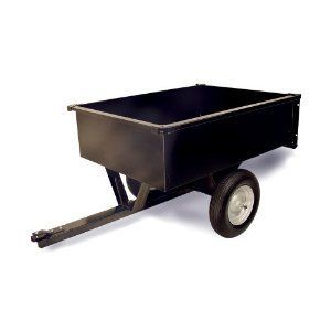  Products 10 Cubic Foot Trailer Dump Cart Tractor Pull Garden Cart NEW