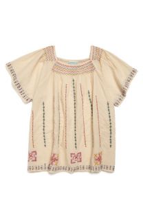 Peek Melia Embroidered Top (Toddler, Little Girls & Big Girls)