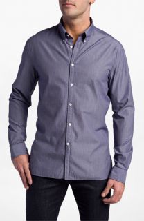 John Varvatos Star USA Mini Check Slim Fit Shirt