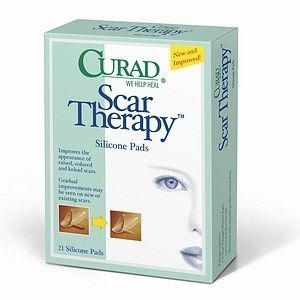 Curad Scar Therapy Silicone Pads 21 Ea