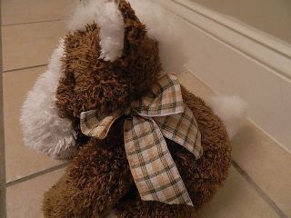 Dan Dee Collectors Choice Stuffed Animal Horse Brown and White