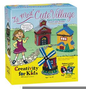 Creativity for Kids Le Most Cute Village Hinged Boxes