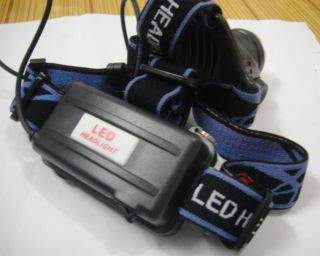 1600Lm Zoomable CREE XM L T6 LED Rechargeable Headlamp Headlight Light