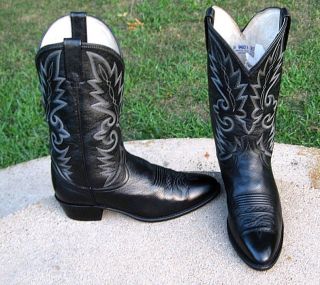 Dan Post Cowboy Western Boots Mens 9 5D Nice
