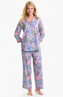 Lauren Ralph Lauren Sleepwear Paisley Sateen Pajamas
