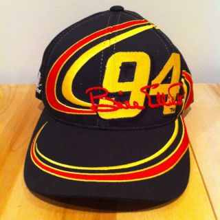 New Bill Elliot 94 NASCAR Hat McDonalds Racing Team Logo Athletic