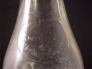 Antique Curtice Brothers Co Preservers Clear Glass Bottle Rochester NY