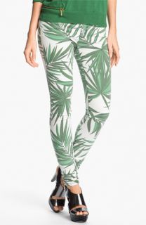 MICHAEL Michael Kors Tropical Palm Skinny Jeans
