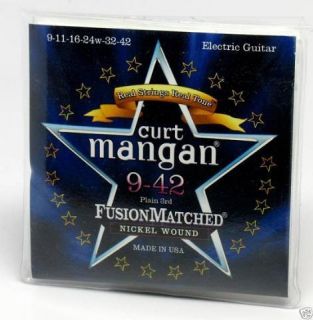Curt Mangan Nickel Wound Electric Guitar Strings 9 42