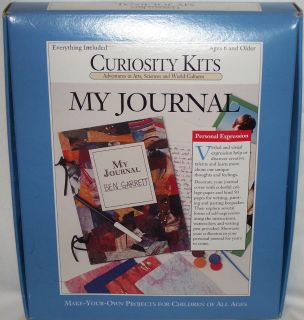 Curiosity Kits MY JOURNAL Create a personal book Make your own Project