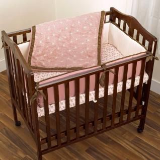Daniella 3 Piece Baby Portacrib Bedding Set by Cocalo