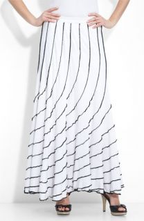 Alberto Makali Stripe Maxi Skirt