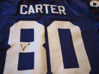 Cris Carter Signed Guaranteed Authentic Vikings Jersey