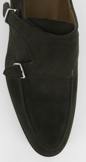 New $1600 Saint Crispins Olive Green Shoes 9 5 D 9 F