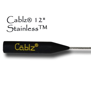 Cablz Zipz XL Sunglass Retainer 12 14 XL Stainless Camo Pink Colorz