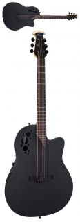 the ovation 1868tx acoustic electric guitar elite tx black these