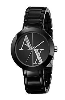 AX Armani Exchange Crystal Logo Bracelet Watch