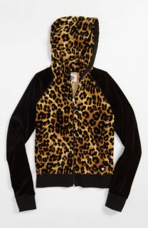 Juicy Couture Leopard Print Hoodie (Little Girls & Big Girls)