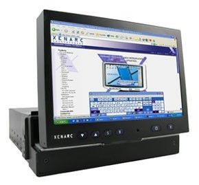XENARC 700IDT™ 7 IN DASH LCD Monitor w/ VGA & Touch Screen