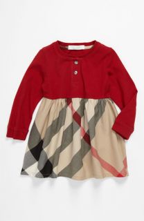 Burberry Knit & Woven Dress (Toddler)