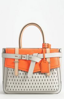 Reed Krakoff Boxer Perforated Leather Satchel