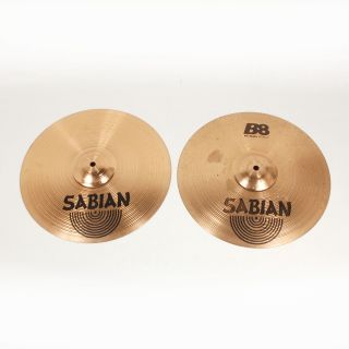 Pair of Sabian B8 Hi Hat Cymbals 14 36 Cm
