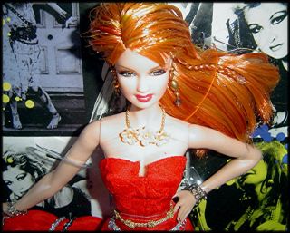 Cyndi Lauper Barbie Doll Fashion Ladies of The 80s Music Pink Label