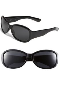 Halogen® Rounded Rectangle Polarized Sunglasses