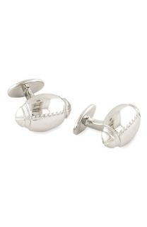 David Donahue Football Sterling Silver Cuff Links