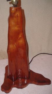 Vintage Cypress Knee Wood Lamp Eames Mid Century Modern