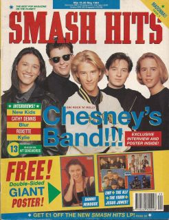 Chesney Hawkes Dannii Minogue EMF Klf Madonna May 15 28 1991 Smash