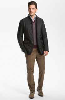 Canali Quilted Jacket, Sweater, & Corduroy Pants