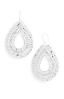 Anna Beck Flores Large Chain Open Drop Earrings