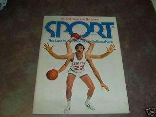 April 1974 Sport Mag Dave DeBusschere NY Knicks Cover