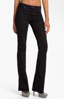7 For All Mankind® Kimmie Straight Leg Jeans (Black Coal)