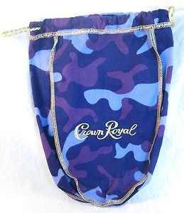 Crown Royal Limited Edition Purple Camo Bag