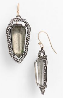 Alexis Bittar Miss Havisham Crystal Encrusted Shield Earrings ( Exclusive)