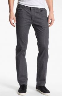 John Varvatos Star USA Bowery Slim Straight Leg Jeans (Steel Grey)