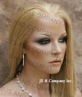 Hi Temp French Lace Front Striaght Blonde Mix Wig A5