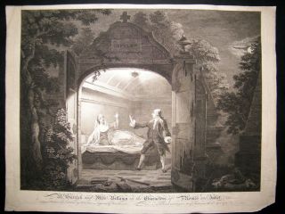 Simon Ravenet After Benjamin Wilson 1753 LG Folio Romeo and Juliet