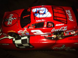 Action Coca Cola Racing Dale Earnhardt Sr #3 Car Signed