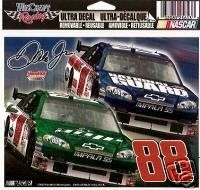 Dale Earnhardt Jr 88 Car Decal 5 x 6 Two Cars New