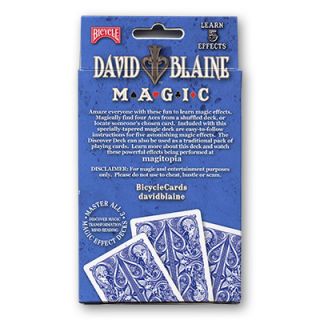  cards with David Blaines own back design and an instruction booklet