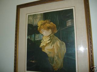 laurent marcel salinas hand signed print toulouse museum rare old